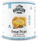Augason Farms Orange Delight Drink Mix 5 lb. 11 oz& 5-90620 Country Fresh 100% Real Instant Nonfat Dry Milk, 1 lb, 13 oz. - Image 2